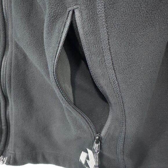 Eddie Bauer First Ascent Full Zip Lightweight Fleece Jacket Womens Medium Black - Picture 10 of 16